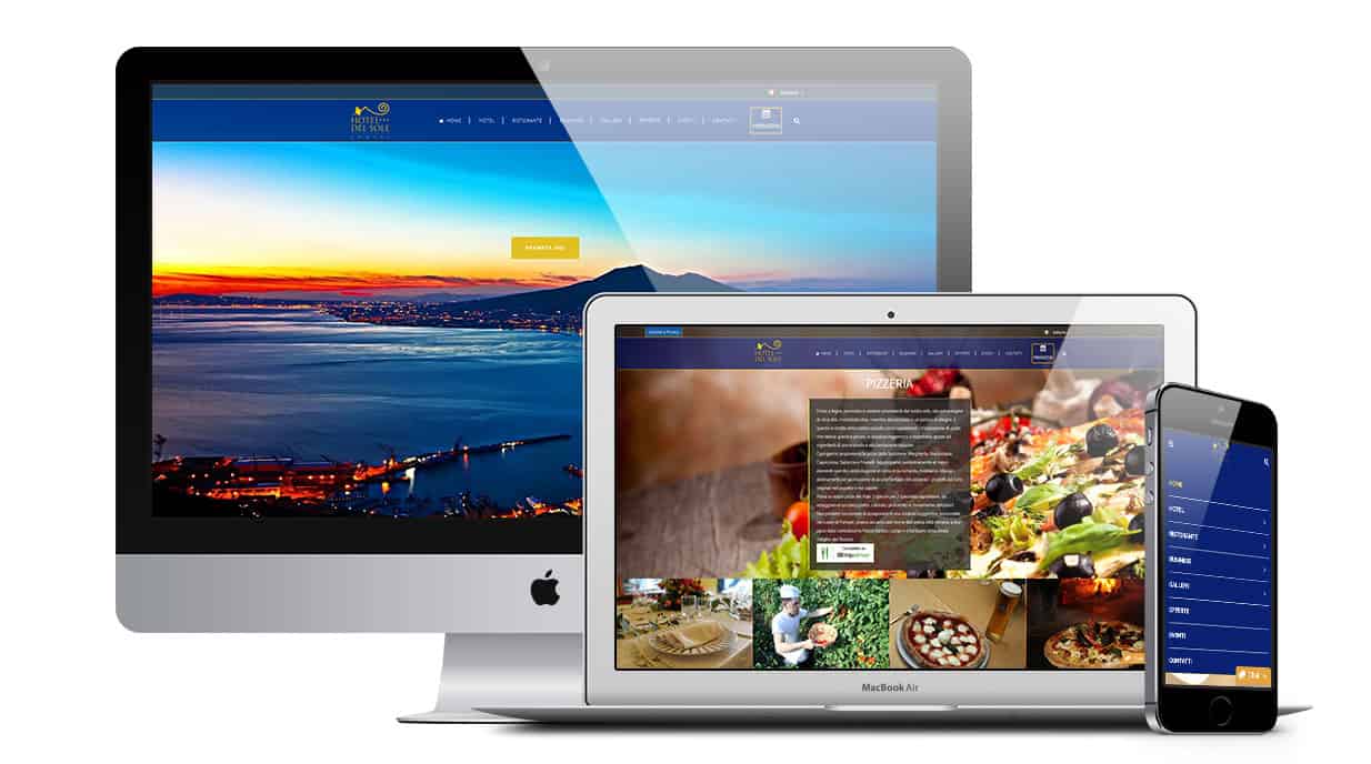 hotel alberghi siti web - Creazione Siti web per Alberghi - Hotel - Web Agency Napoli Flashex